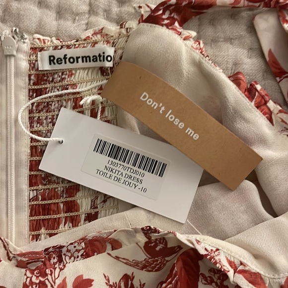 NEW REFORMATION Nikita Toile De Jouy 10 - Picture 4 of 4